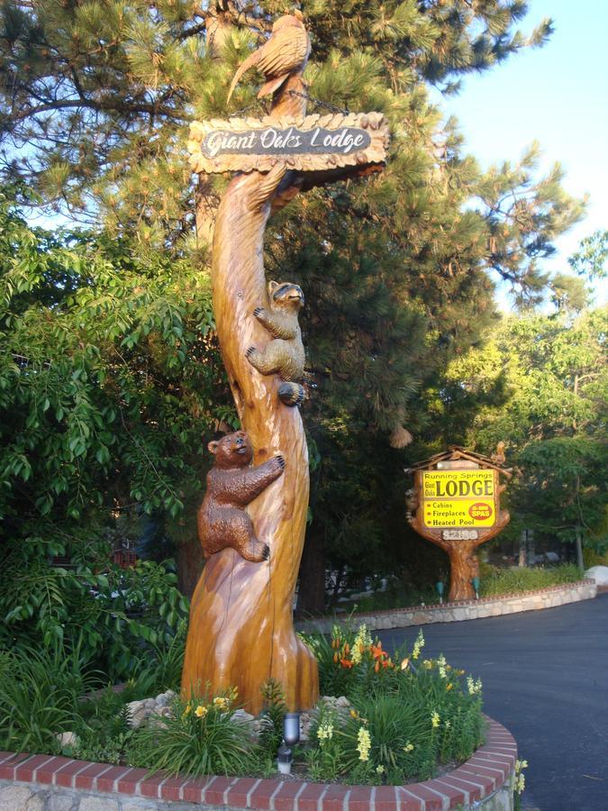 Giant Oaks Lodge Running Springs Exteriör bild